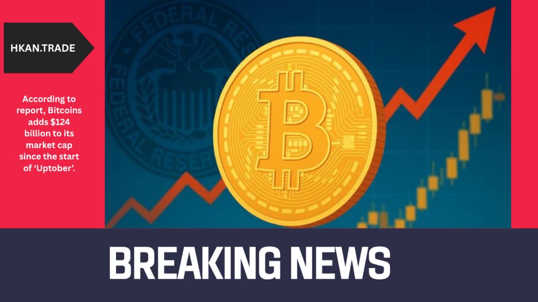 Bitcoin Adds $124 Billion to Market Cap Since Start of ‘Uptober,’ Per Report