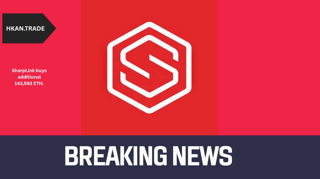 SharpLink Gaming Acquires Additional 143,593 ETH, Boosting Holdings to $3.2 Billion