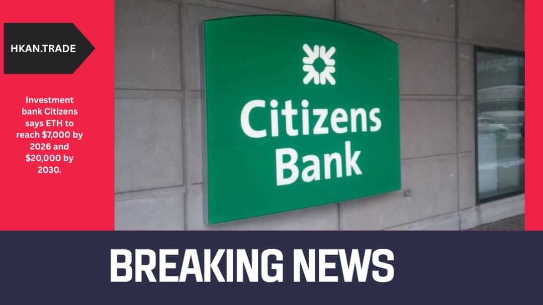 Investment Bank Citizens Predicts Ethereum to Reach $20,000 by 2030