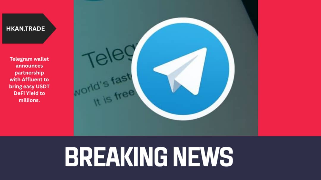Telegram Wallet Announces Partnership With Affluent to Bring Easy USDT DeFi Yield to Millions