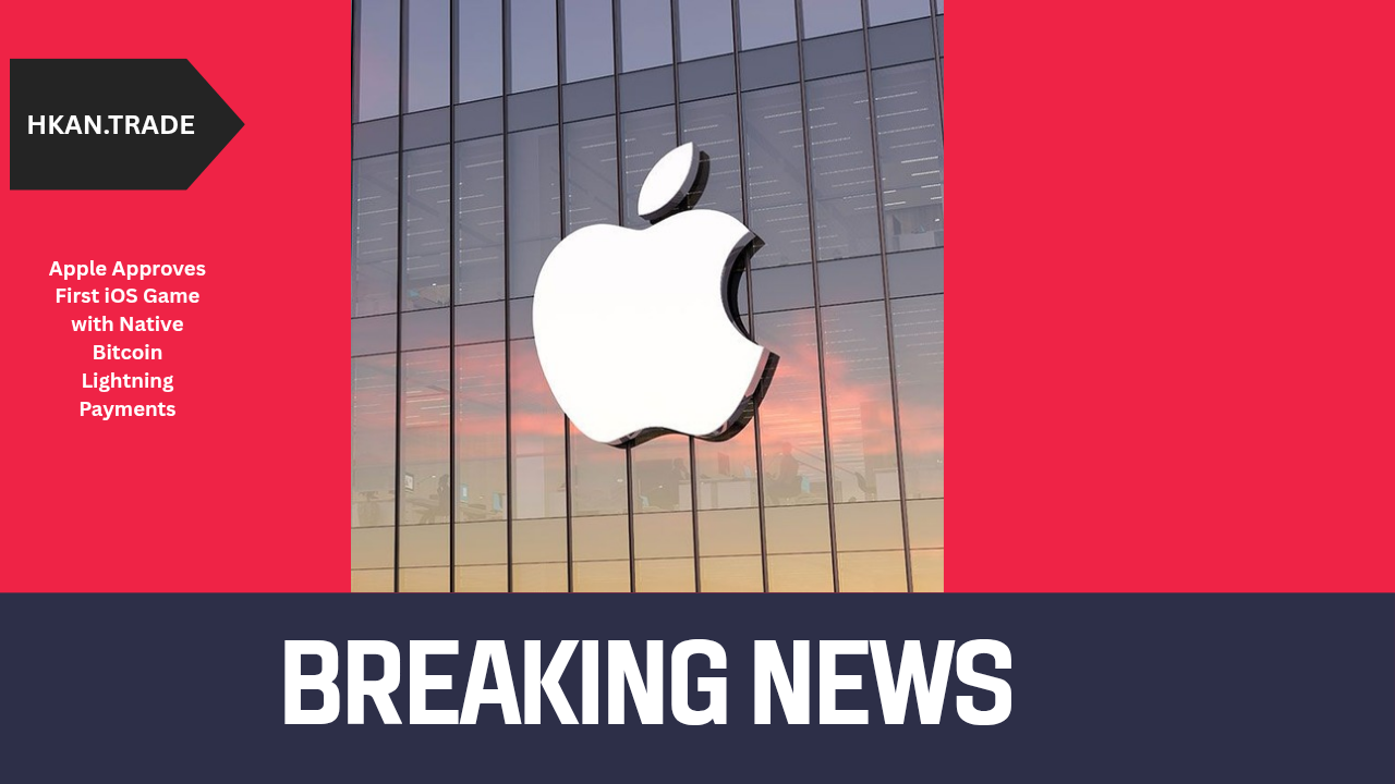 Apple Approves First iOS Game with Native Bitcoin Lightning Payments