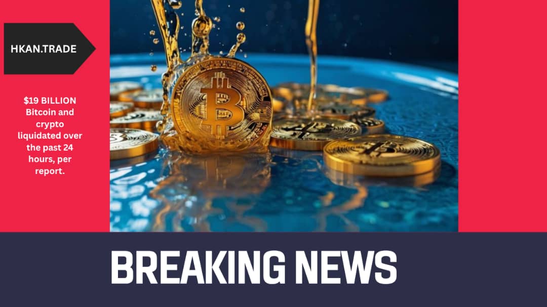$19 Billion in Bitcoin and Crypto Liquidated in 24 Hours on October 10