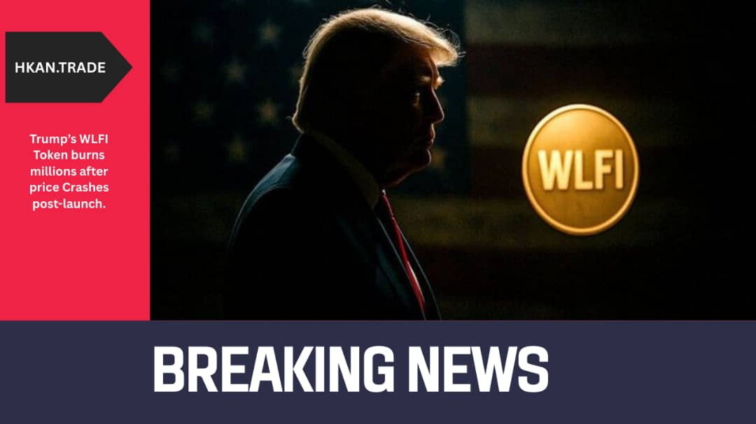 Trump’s WLFI Token Burns Millions After Price Crash Post-Launch