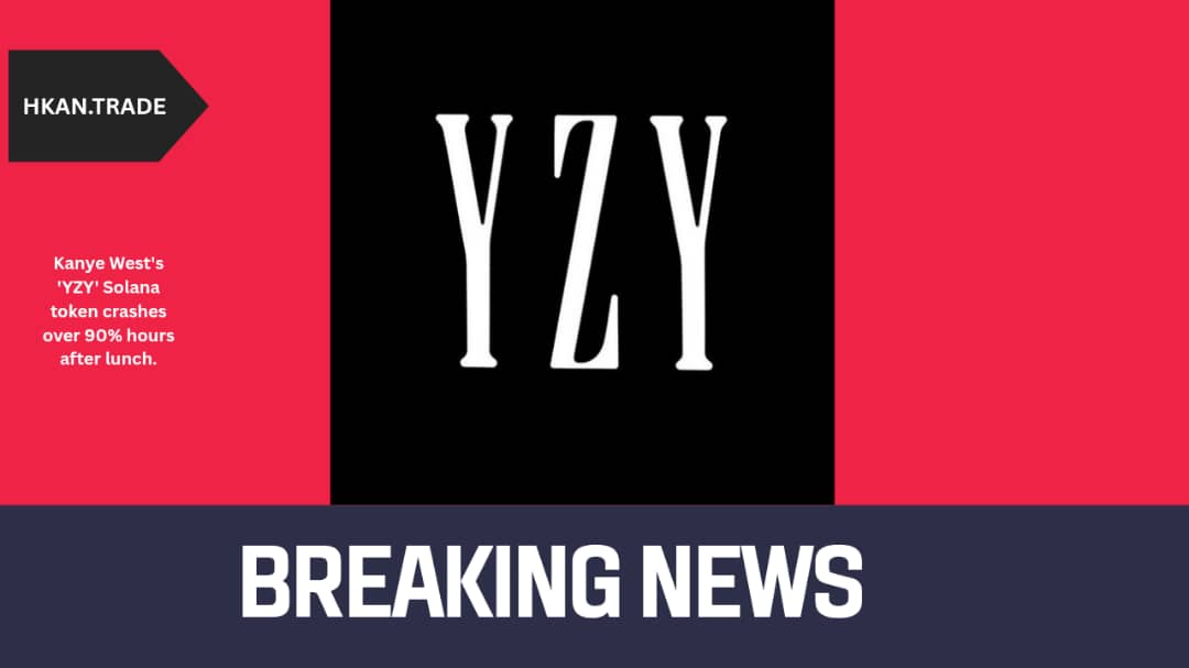 Kanye West’s YZY Token Crashes Over 90% Hours After Launch
